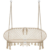 Macramé Double Bench Swing - Sorbus Home
